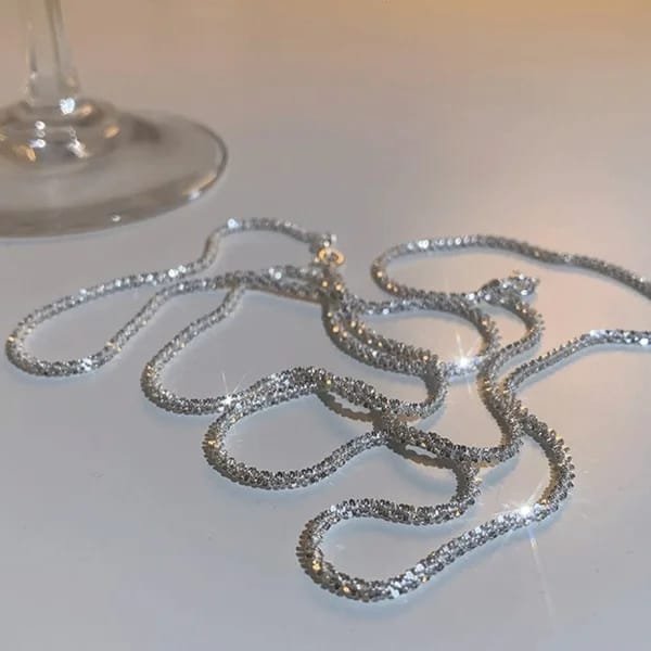 Sparkling Round Choker Necklace: Elegant Fashion Jewelry for Women Miscellaneous Trending Jewelry Accessories Deals Fashion Heart & Harmony Shine & Style Trending Now Women's Clothing & Accessories
