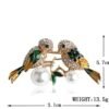 Lovely Birds Butterfly Bee Brooch: Pearl & Rhinestone Lapel Pin for Women Miscellaneous Trending Jewelry Accessories Beauty & Health Deals Fashion Heart & Harmony Shine & Style Trending Now Women's Clothing & Accessories