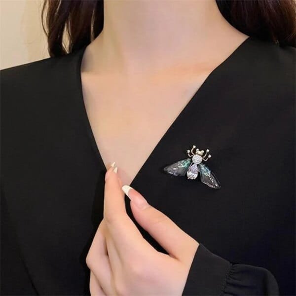 Lovely Birds Butterfly Bee Brooch: Pearl & Rhinestone Lapel Pin for Women Miscellaneous Trending Jewelry Accessories Beauty & Health Deals Fashion Heart & Harmony Shine & Style Trending Now Women's Clothing & Accessories