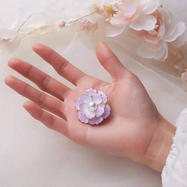 Elegant Camellia Flower Brooch: Trendy Pearl Pin for Women’s Fashion Miscellaneous Trending Jewelry Accessories Beauty & Health Deals Fashion Heart & Harmony Men's Clothing & Accessories Shine & Style Trending Now Women's Clothing & Accessories