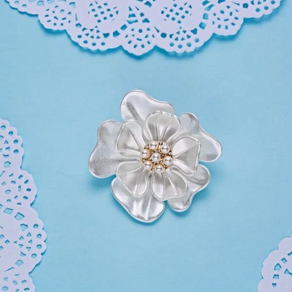 Elegant Camellia Flower Brooch: Trendy Pearl Pin for Women’s Fashion Miscellaneous Trending Jewelry Accessories Beauty & Health Deals Fashion Heart & Harmony Men's Clothing & Accessories Shine & Style Trending Now Women's Clothing & Accessories