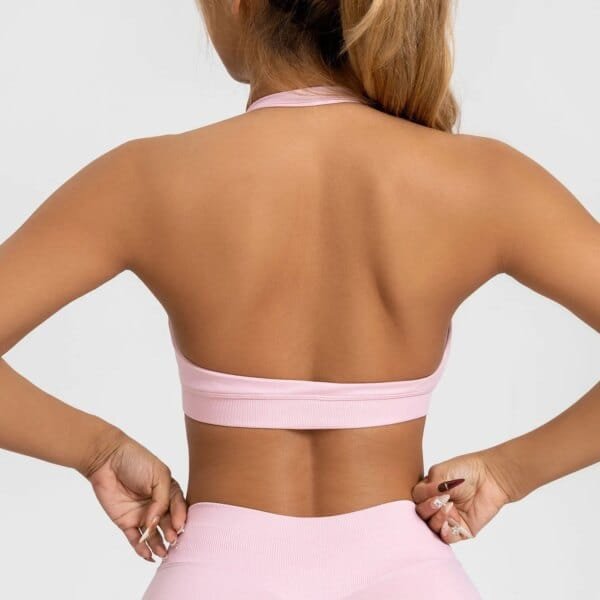 High Support Seamless Sports Bra: Halter Top for Yoga & Gym Workouts Miscellaneous Accessories Beauty & Health Bras Deals Fashion Home & Living Outdoor & Sports Shine & Style Sports Trending Now WanderSmart Women Sport Clothing Women's Clothing & Accessories