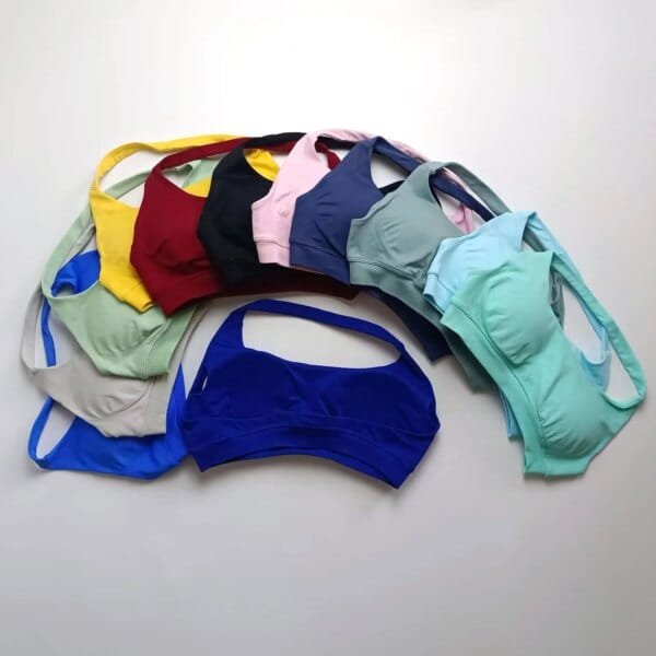 High Support Seamless Sports Bra: Halter Top for Yoga & Gym Workouts Miscellaneous Accessories Beauty & Health Bras Deals Fashion Home & Living Outdoor & Sports Shine & Style Sports Trending Now WanderSmart Women Sport Clothing Women's Clothing & Accessories