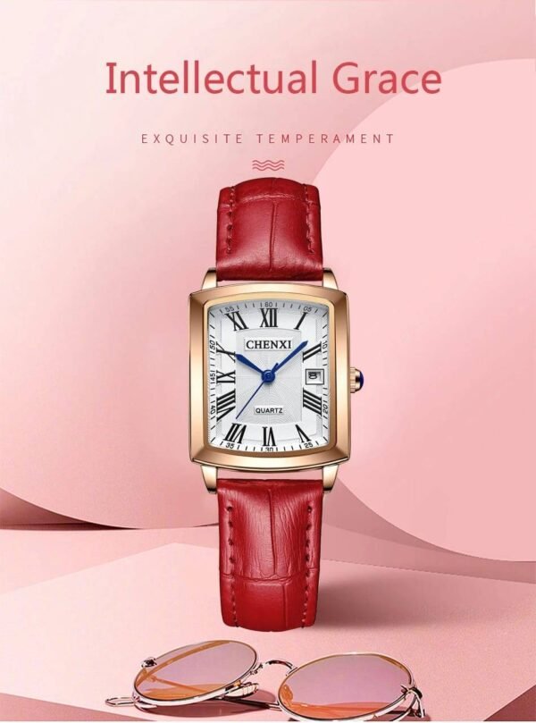 Luxury Women’s Quartz Watch: Stylish Leather Strap, Waterproof & Elegant Wristwatch Miscellaneous Trending Jewelry Women's Watches Beauty & Health Deals Fashion Heart & Harmony Shine & Style Trending Now Watches Women's Clothing & Accessories