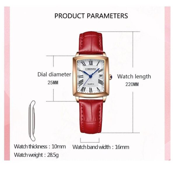 Luxury Women’s Quartz Watch: Stylish Leather Strap, Waterproof & Elegant Wristwatch Miscellaneous Trending Jewelry Women's Watches Beauty & Health Deals Fashion Heart & Harmony Shine & Style Trending Now Watches Women's Clothing & Accessories