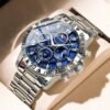 Luxury Men’s Quartz Sports Watch: Waterproof Chronograph with Luminous Hands Miscellaneous Trending Jewelry Beauty & Health Deals Fashion Men's Clothing & Accessories Men's Watches Shine & Style Sports Trending Now Watches